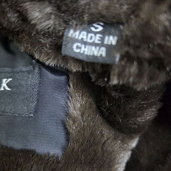 Andrew Marc New York Parka Cozy Faux Fur Lined Lodge Coat Black Women's S - Picture 10 of 15